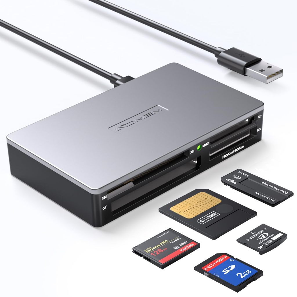 Smartmedia Card Reader Writer All-in-1 USB Universal Multi Card Adapter Slim Hub อ ่ านสมาร ์ ทมีเดี