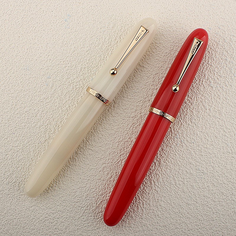 Jinhao 9019 Avenue Fountain Pen Heartbeat Heartbeat No. 40 ปลายปากกา หนาหมุนปากกาหมวกผู้ใหญ่ฝึกประดิ