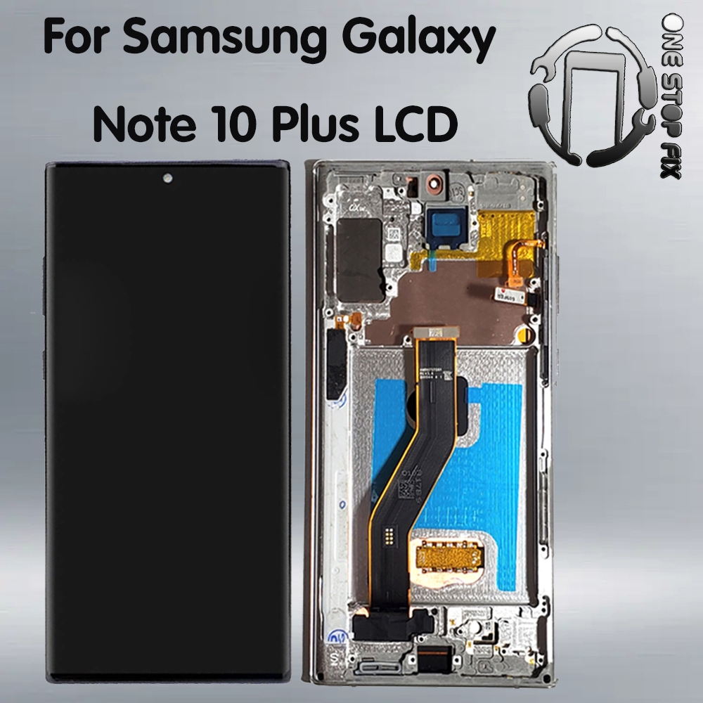Oled หน้าจอสัมผัสดิจิทัล LCD สําหรับ Samsung Galaxy Note10Plus Note10Plus LCD N975 N9750/DS