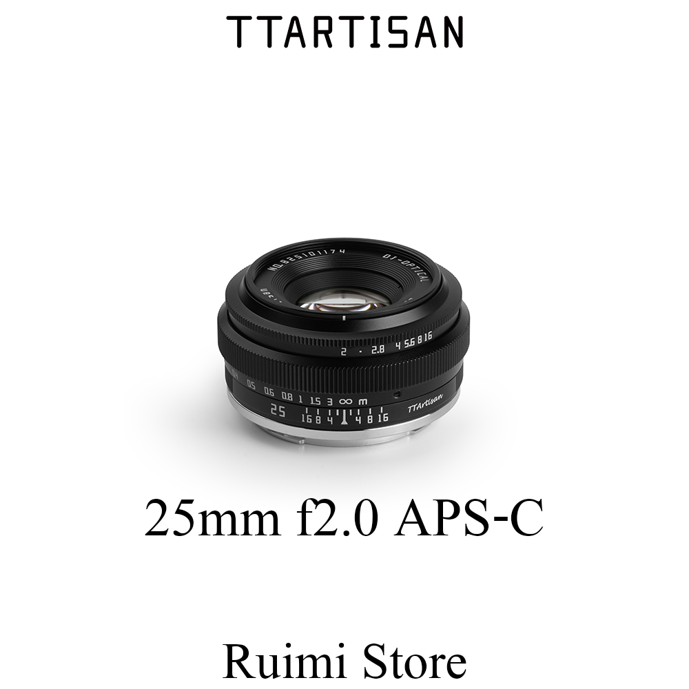 TTArtisan 35mm F1.4 โฟกัสแบบแมนนวลโฟกัส APS-C เลนส์กล้อง สำหรับ E/ X/M43/ M/L/ Z Mount Cameras
