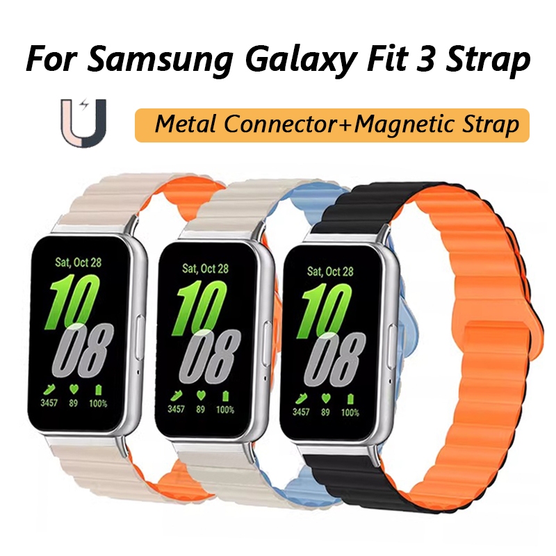 สายรัดข้อมือซิลิโคน สําหรับ Samsung Galaxy Fit 3 Samsung Fit 3