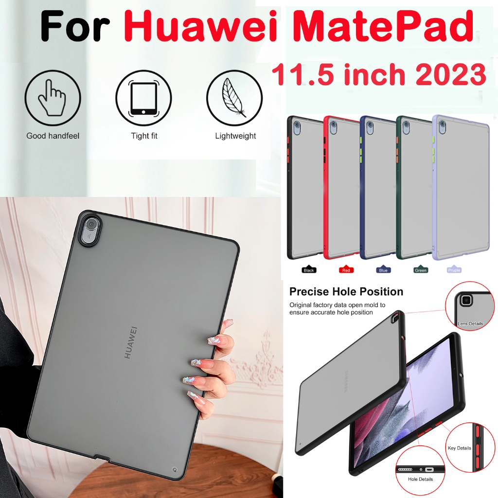 เคสมือถือ แบบใส เนื้อแมตต์ กันตก สําหรับ Huawei MatePad 11.5 นิ้ว 2023 Huawei MatePad 11.5 นิ้ว BTK-