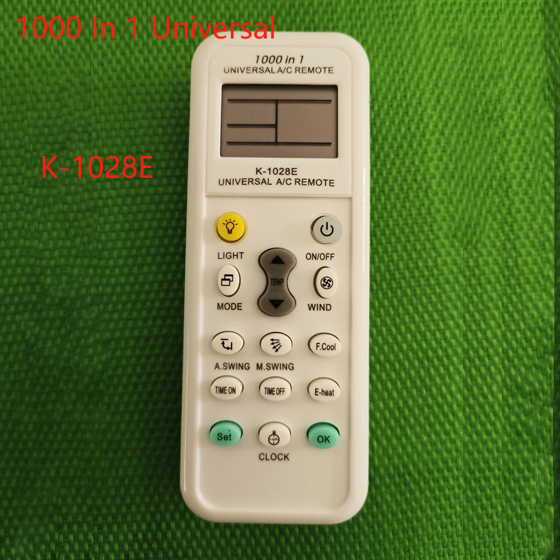 Chunghop K-1028E ใหม่ รีโมตควบคุมเครื่องปรับอากาศ แบบเปลี่ยน สําหรับ CHUNGHOP AC A/C K-1028E 1000 In 1