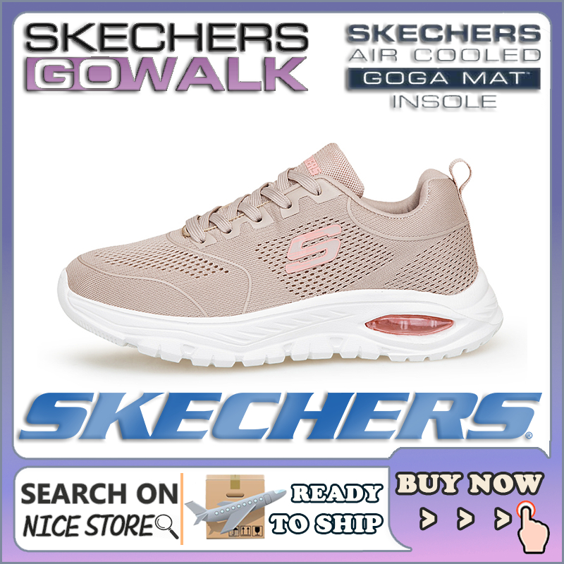 [รองเท้าผ้าใบผู้หญิง คุณภาพดี] Skechers_ Go-walk ผู้หญิง สลิปออน รองเท้ากีฬา ฟิตเนส ผู้หญิง รองเท้าผ้าใบ รองเท้าวิ่ง กลางแจ้ง เบา