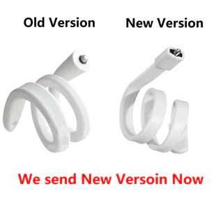 Universal Baby Monitor Holder ขาตั้งกล้องเด็กซิลิคอนยืดหยุ่นสีขาวยาว, กล้อง IP ที่อุดมคติ Mount Hole-Free Cradle Rod