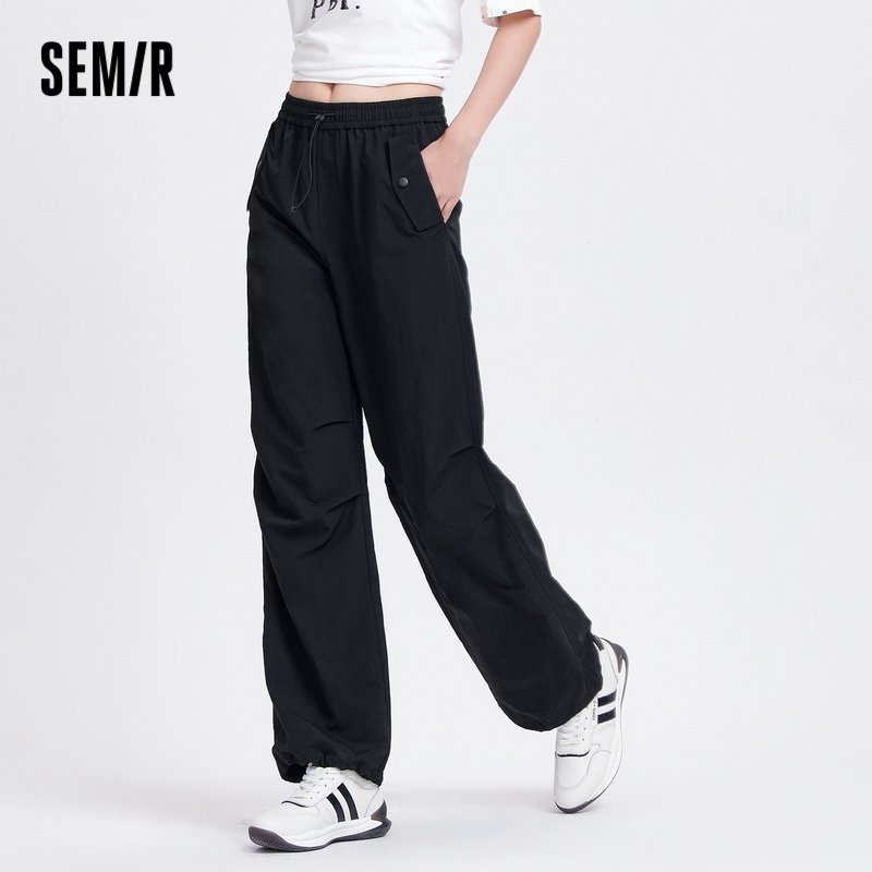 Semir กางเกงขายาวลําลอง ขากว้าง เอวยางยืด เหมาะกับฤดูร้อน สําหรับสตรี 2024