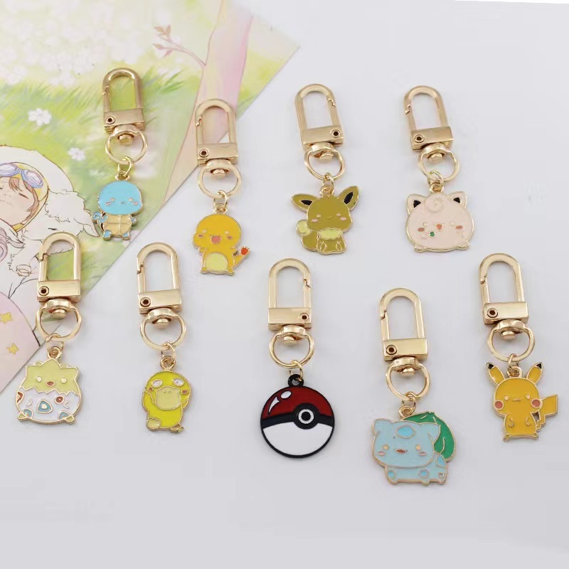 ขายส่งพวงกุญแจกโลหะตัว pikachu pokémon ปิกาจู โปเกม่อน ของขวัญปัจฉิมราคาถูก 1 บาท ของปัจฉิมให้เพื่อน พวกกุญแจของแถมลูกค้า ของแถมน่ารัก ที่ห้อยกระเป๋า