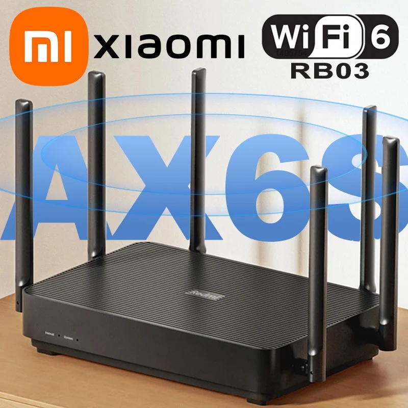Xiaomi Redmi AX6S Router 3200 Mbps 2.4G 5GHz ตาข่าย WIFI6 256MB เครื่องขยายสัญญาณ WiFi ทําซ้ําเครือข