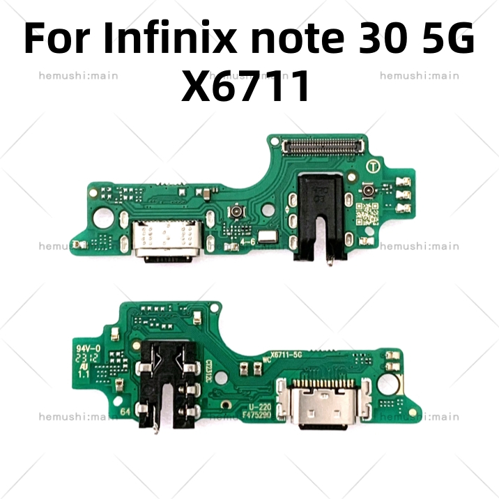 บอร์ดชาร์จ USB สําหรับ Infinix note 30 5G X6711