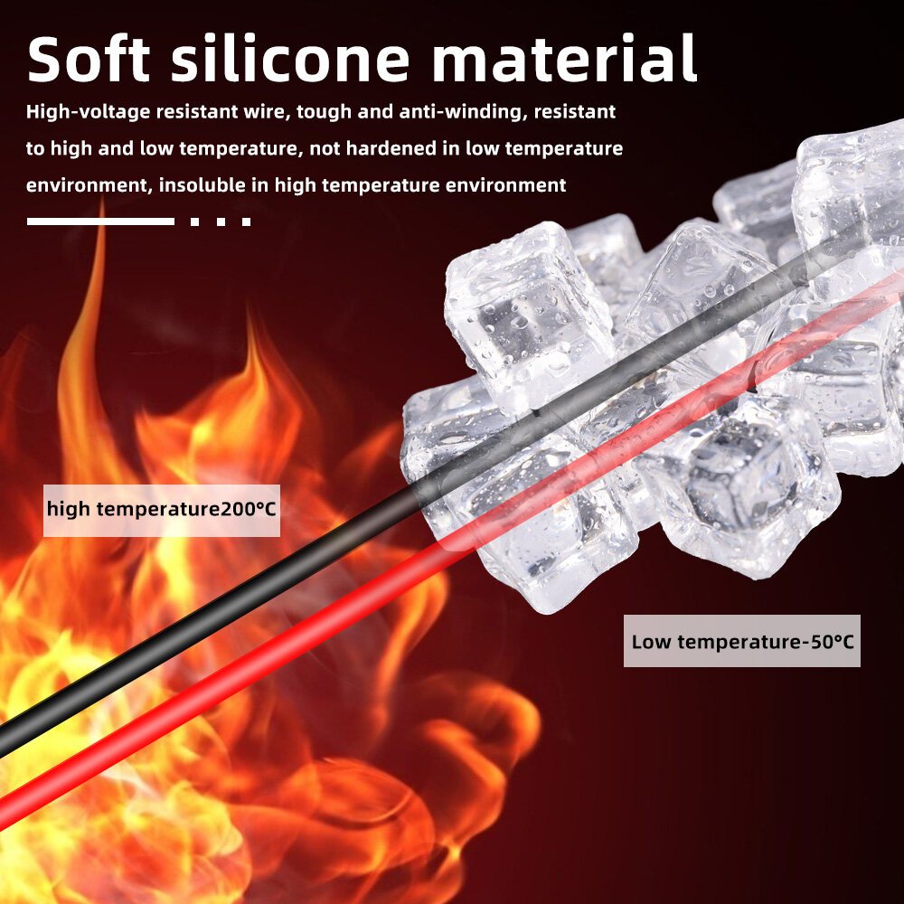 Hot Universal สายมัลติมิเตอร์อย่างดี 1000V 20A meter ปลายเข็ม สายมิเตอร์หัวเข็ม ปลายเข็ม สายมิเตอรวัดไฟ มัลติมิเตอร์ - รูปที่ 4