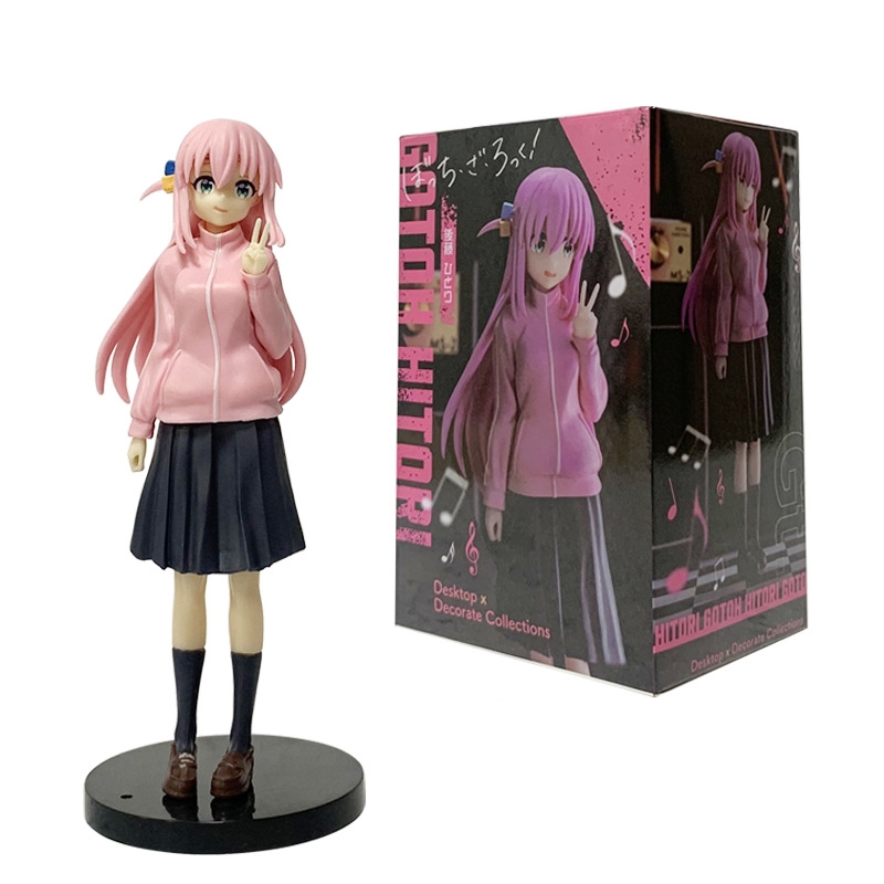 โมเดลฟิกเกอร์ PVC อนิเมะ Bocchi The Rock Gotoh Hitori Young Girl Sailor Suit ขนาด 16.5 ซม. ของเล่นสําหรับเด็ก