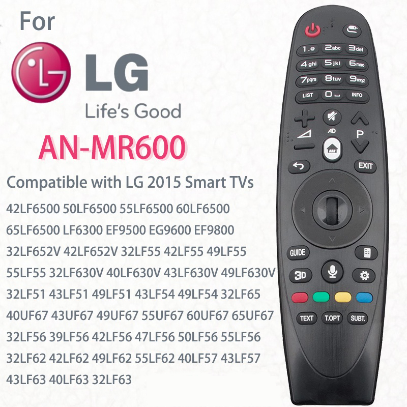 รีโมตคอนโทรล สําหรับ  เหมาะสำหรับ LG LCD TV เสียงพูด  AN-MR600 AN-MR650A AN-MR600G AN-MR650 AN-MR650G AN-MR650B AN-MR19BA AN-MR18BA