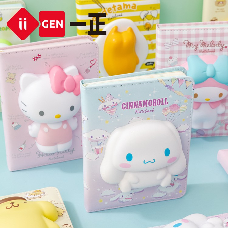 สมุดโน๊ตไดอารี่ ลายการ์ตูน Sanrio Melody purin cinnamorll HELLOKITTY kuromi น่ารัก สําหรับเด็กนักเรียน