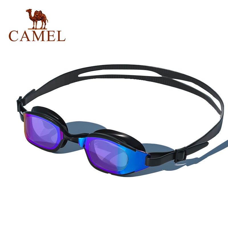Camel แว่นตาว่ายน้ํา กันน้ํา และป้องกันหมอก ซิลิโคน HD สําหรับผู้ชายและผู้หญิง