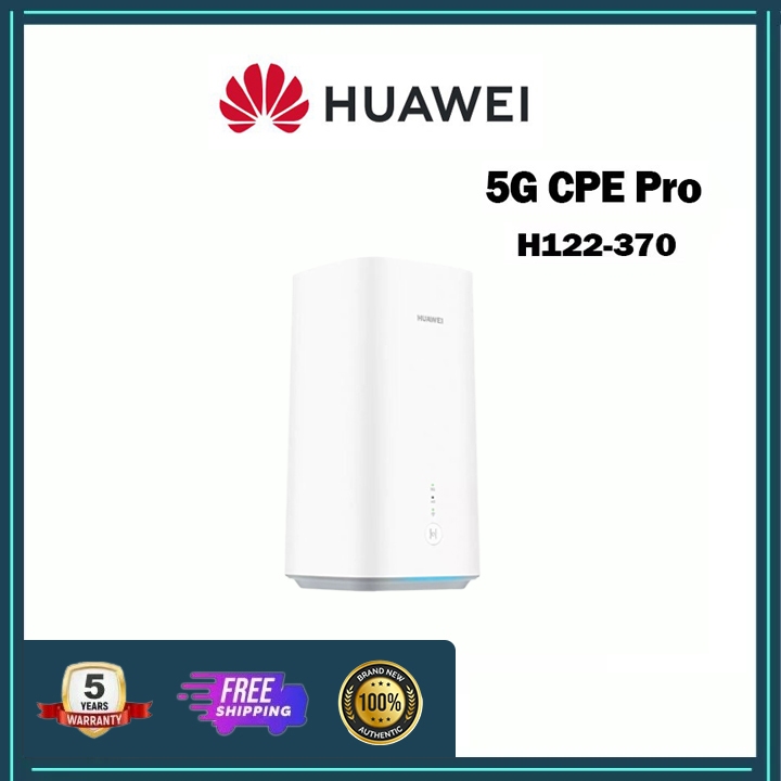 เราเตอร์ซิมการ์ด Wifi Huawei 5G CPE Pro H112-370 Mifi 6CA ถึง 2.33Gbp