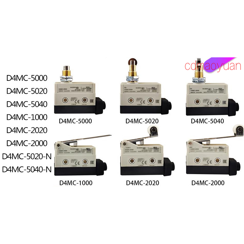 ไมโครสวิตช์ Omron D4MC-5020-5000-5040-N D4MC-2020-3030-1020-1000