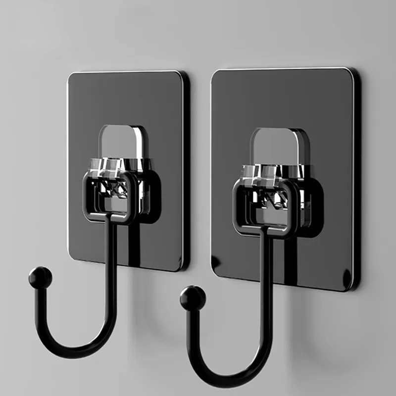 (1pcs)ที่แขวนผ้าขนหนู กันน้ํา อเนกประสงค์ ตะขอติดผนัง แบบไม่ต้องเจาะรู ไม้แขวนเสื้อเหนียว แข็งแรง ตะขอแขวนผ้า มีกาวในตัว สําหรับห้องครัว