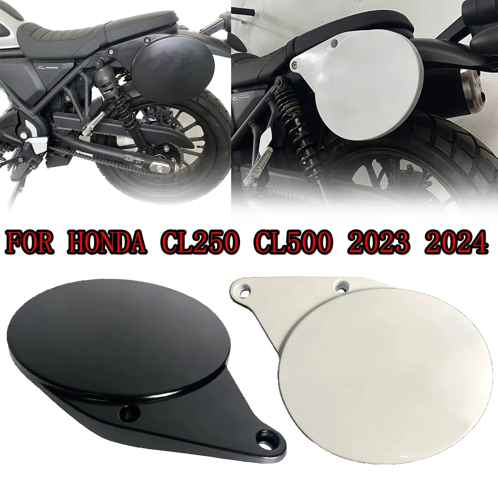 รถจักรยานยนต์ด้านข้างตกแต่ง Vintage แผ่นตกแต่งสําหรับ Honda CL250 CL500 CL 250 CL 500 2023 2024