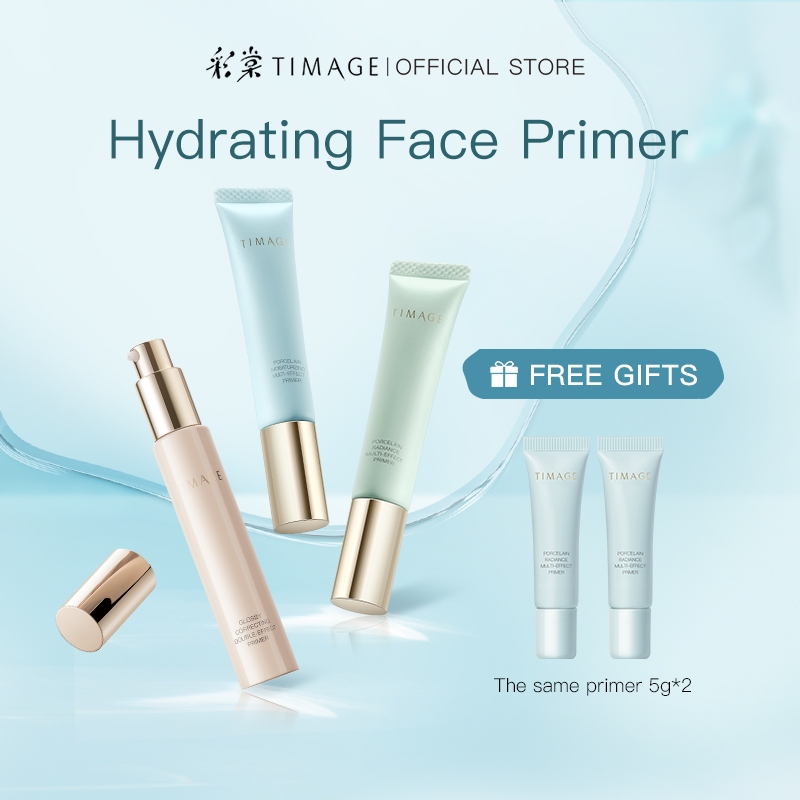 TIMAGE 彩棠 妆前乳 Primer Cream ไพรเมอร์ครีม ไพรเมอร์ให้ความชุ่มชื้น ไพรเมอร์ควบคุมความมัน ไพรเมอร์ปกปิดริ้วรอย ติดทนนาน ผิวเนียน ความจุ40 กรัม