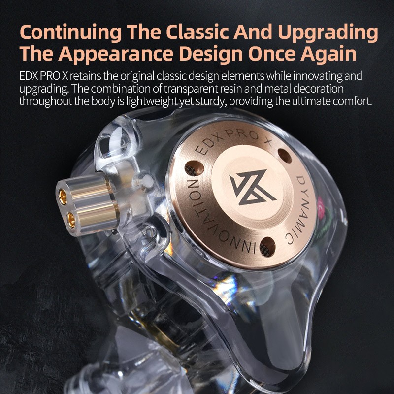 Kz EDX Pro X ชุดหูฟังอินเอียร์ Hi-Fi ไดนามิก บลูทูธ 0.75 0.78 คุณภาพสูง
