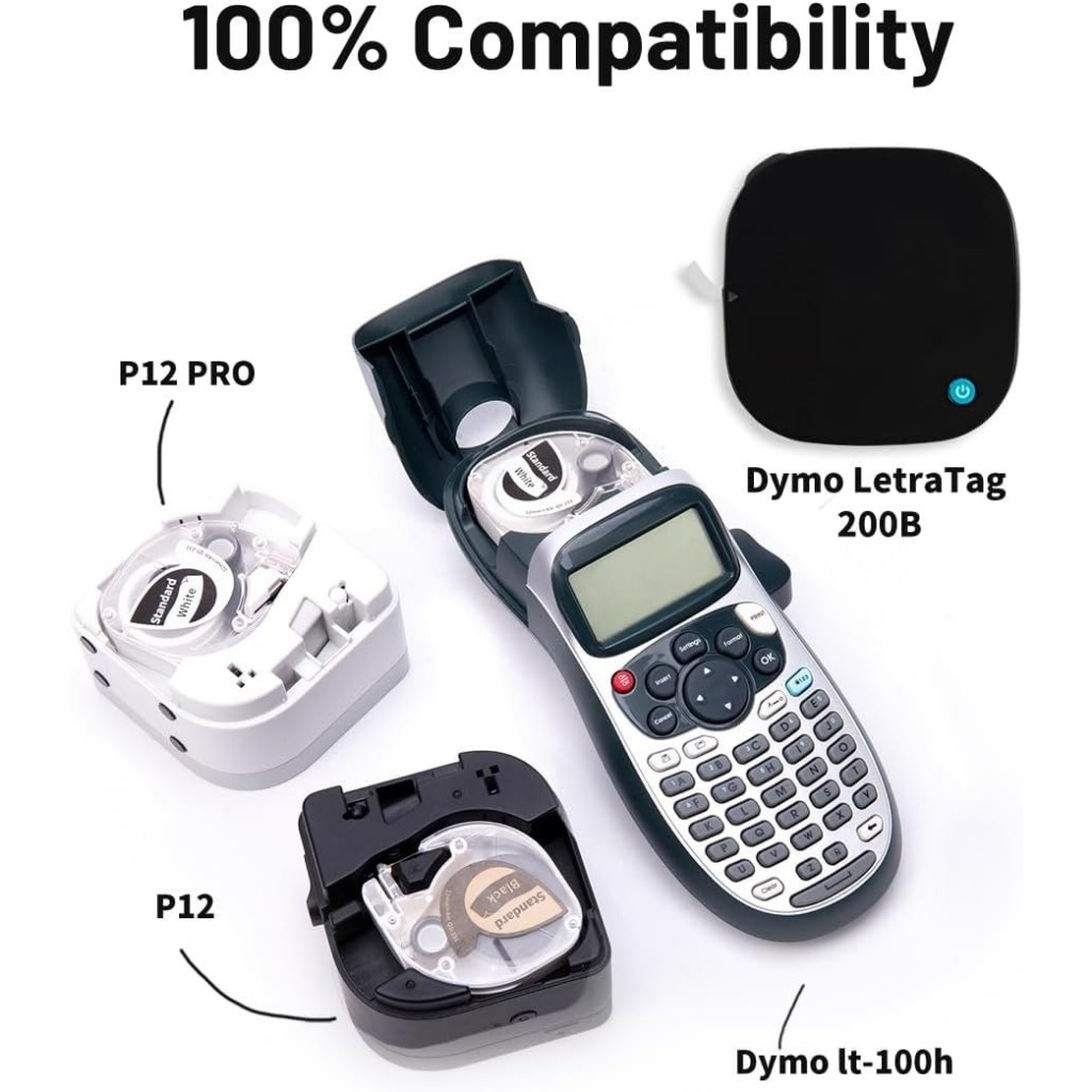 Phomemo P12 P12pro เทปฉลากเรืองแสงในที่มืด 12 มม.*1.5 ม. 3 แพ็ก
