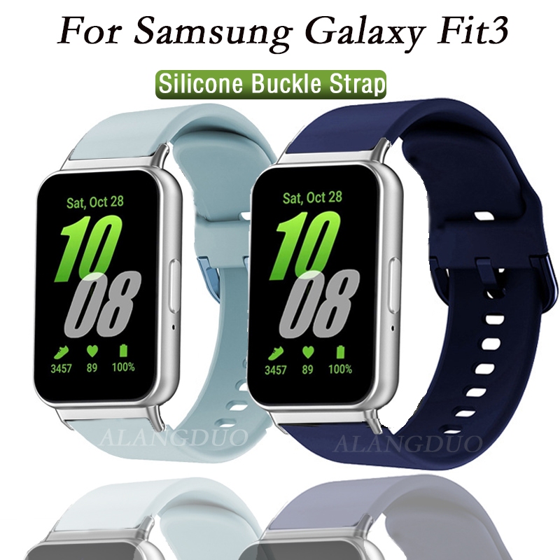 สายนาฬิกาข้อมือซิลิโคน แบบเปลี่ยน สําหรับ Samsung Galaxy FIT 3 Samsung Fit3