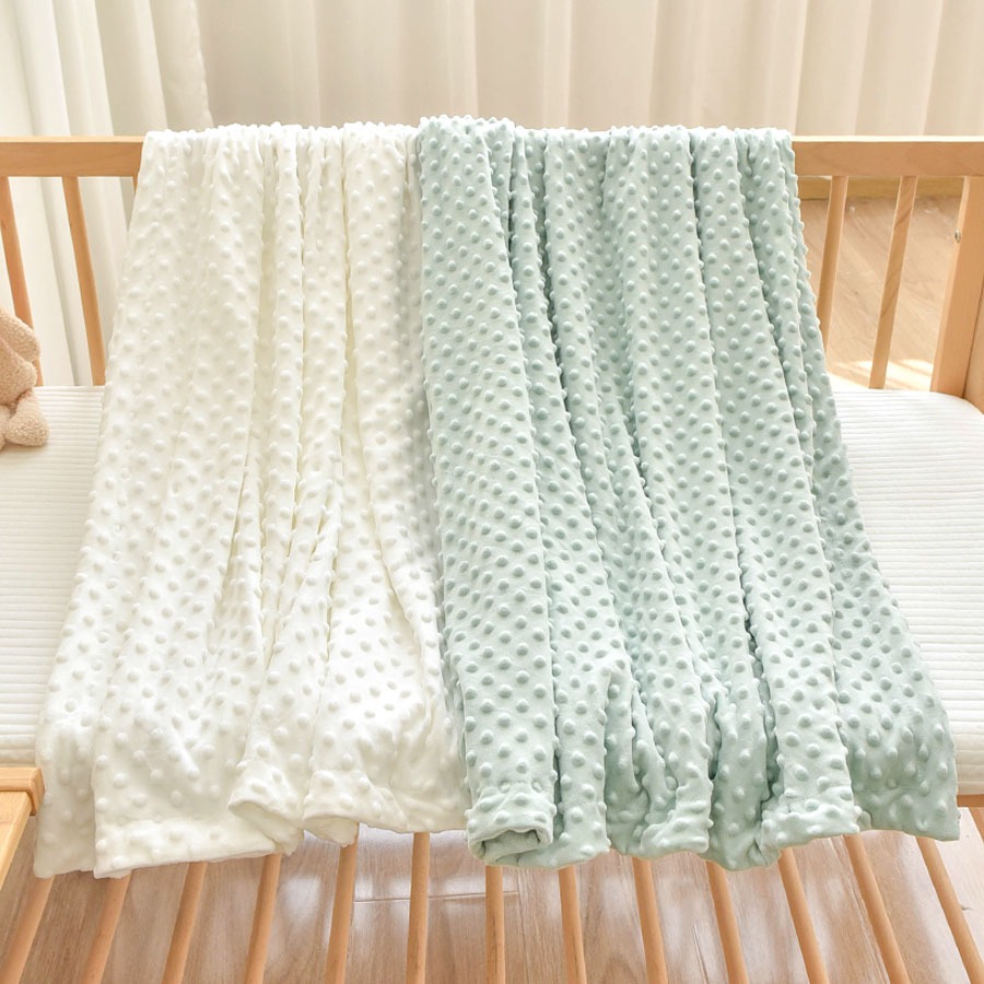 ผ้าห่มเด็กแรกเกิด ลายสัตว์ขนมิงค์กี้ manta bebe cobertor bebe 100x75 ซม.