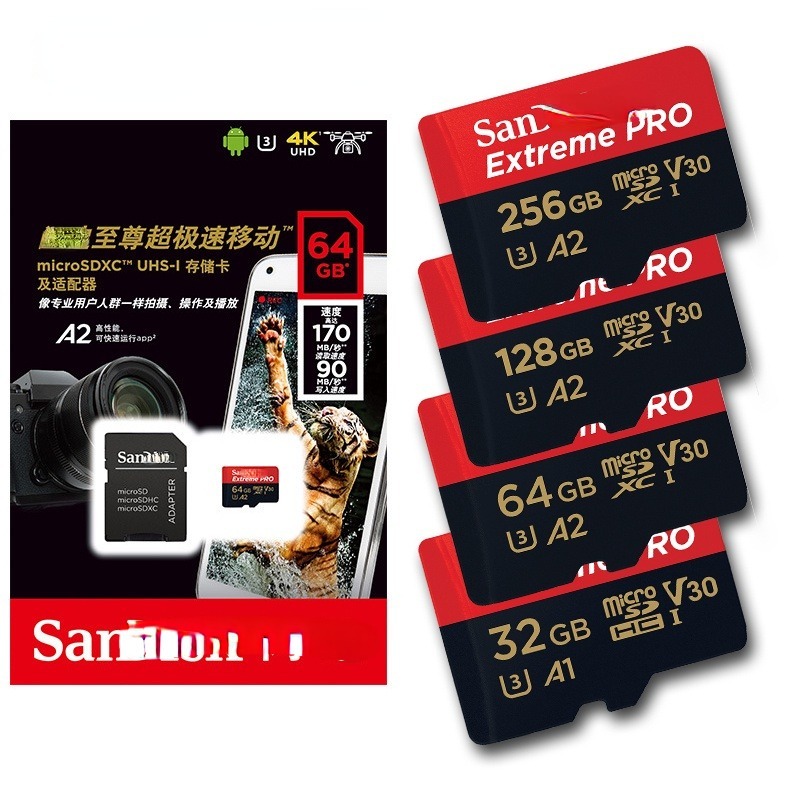Extreme Pro การ์ดหน่วยความจํา 512GB 1TB 1024GB การ์ด micro SD 128GB 256GB การ์ด TF 16GB 32GB 64GB Class10