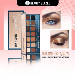BEAUTY GLAZED  Makeup Matte 14 Colors Eye shadow Cosmetics Palette Glitter Eyeshadow palette COD