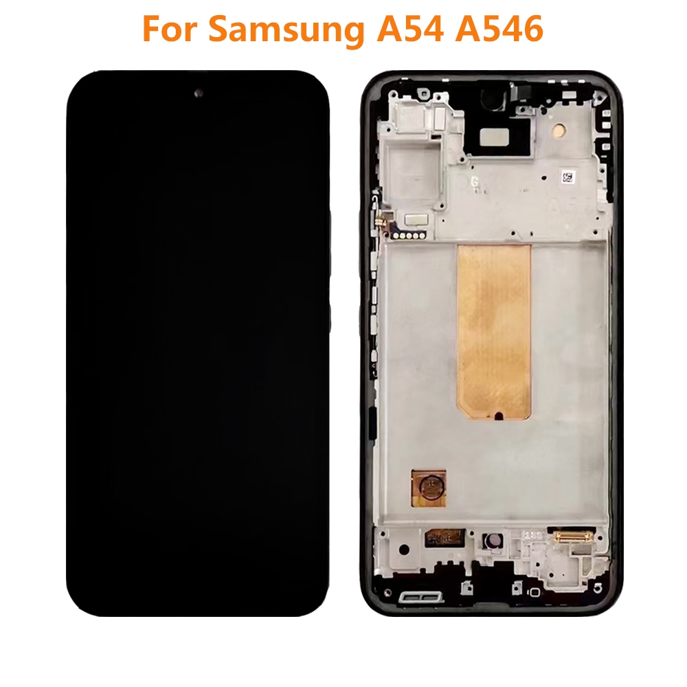 อะไหล่หน้าจอสัมผัสดิจิทัล LCD A54 OLED สําหรับ Samsung A54 5G A546 A546B A546E A546U