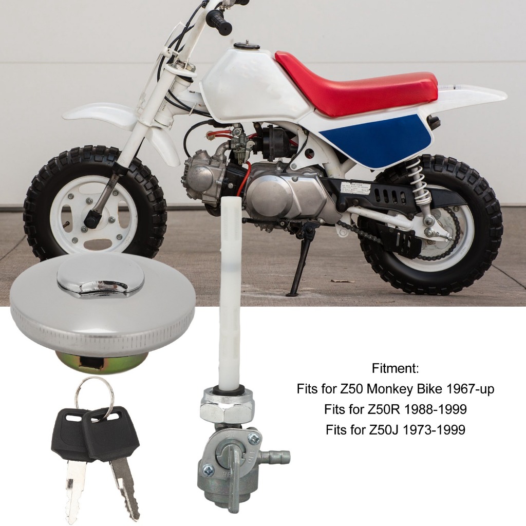 ARIONZA ถังแก๊ส Cap ดีซีลถังฝาปิดล็อคด้วยกุญแจสำหรับ Z50 ลิงจักรยาน Z50R Z50J