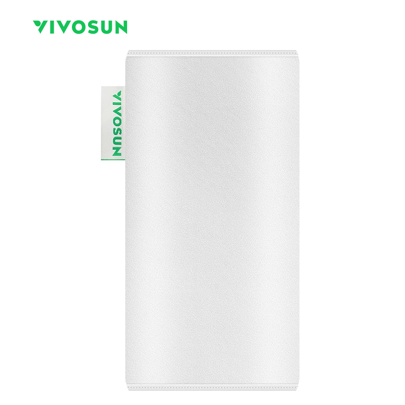 VIVOSUN ไส้กรองล่วงหน้า 4/6/8" สำหรับไส้กรองคาร์บอน 4-8" สีขาว