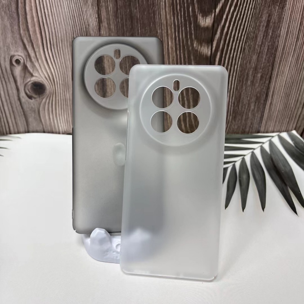 เคสโทรศัพท์มือถือ PC แข็ง แบบใส บางพิเศษ สีเหลือง สําหรับ Realme 12 Pro Plus 5G