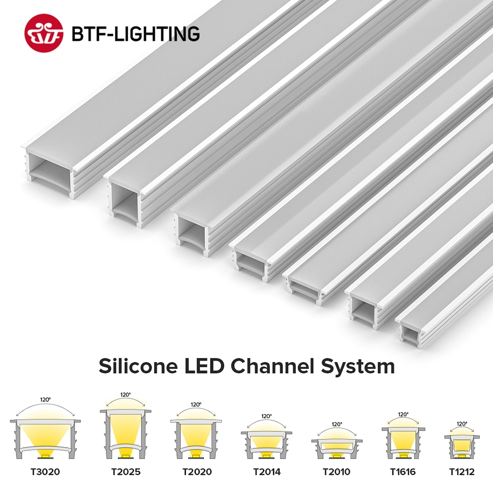 BTF-LIGHTING 1m ดิฟฟิวเซอร์ LED WS2811 WS2812B SK6812