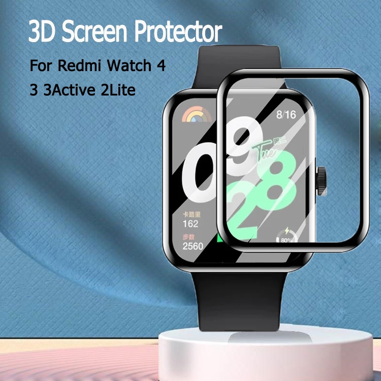 ฟิล์ม redmi watch 4 ฟิล์มป้องกันหน้าจอ สําหรับนาฬิกาสมาร์ทวอทซ์ Xiaomi Mi Watch 2 Lite Redmi Watch 4 3 Active สมาร์ทวอทช์