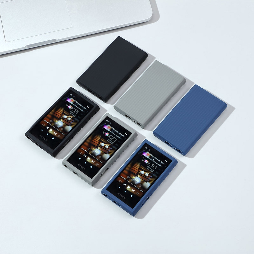 ซิลิโคนอ่อนนุ่มเกราะป้องกันผิวสําหรับ Sony Walkman NW-A300 Series NW-A306 NW-A307
