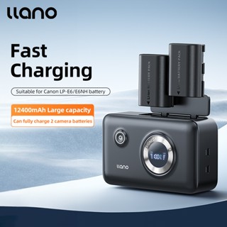 Llano Fast Camera Battery Charger Dual Slot Digital Display …