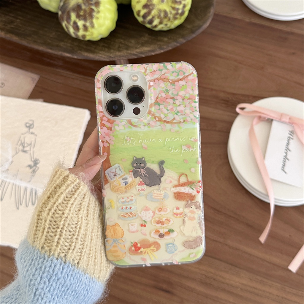 สําหรับIphone Case 17 Pro Max 16 Pro Max 15 Pro Max 14 Pro Max double-deck heart edge IMDขั้นสูงรู้สึกTPU Soft Case