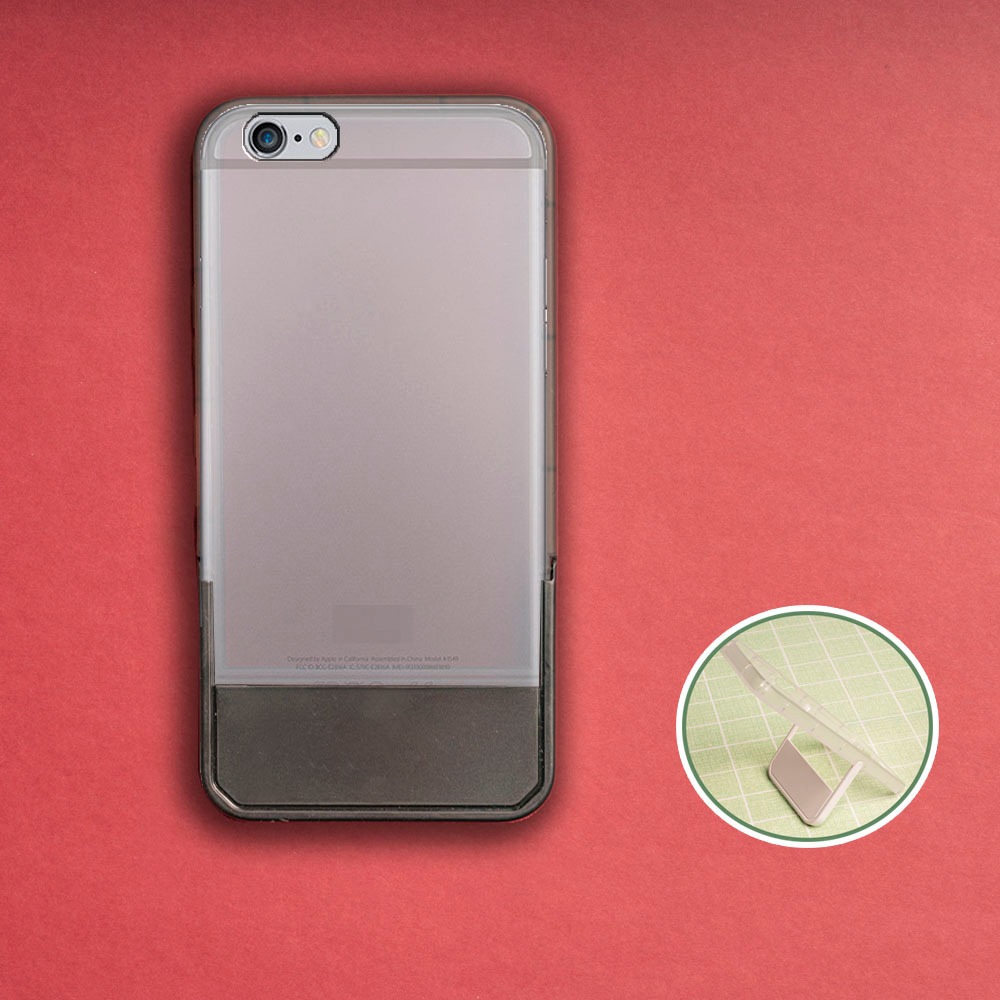 เคสโทรศัพท์มือถือนิ่ม โปร่งแสง กันกระแทก กันชน สีเหลือง สีดํา สําหรับ Apple iPhone 6s Plus 6 Plus