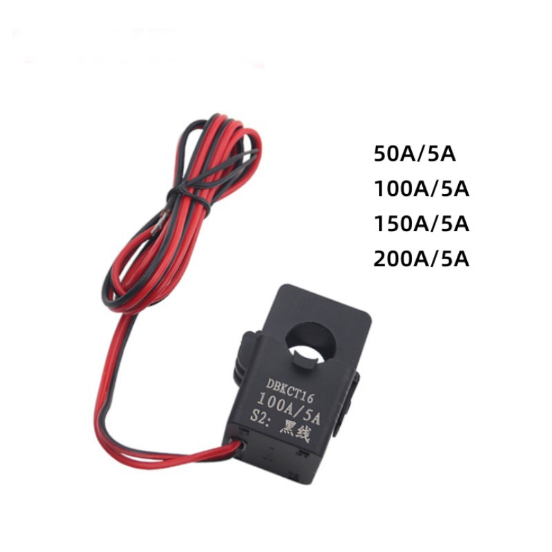 KCT16 Current Transformers ขนาดเล็กเปิดประเภท 50A 100A 150A 200A Split Core Current Transformer