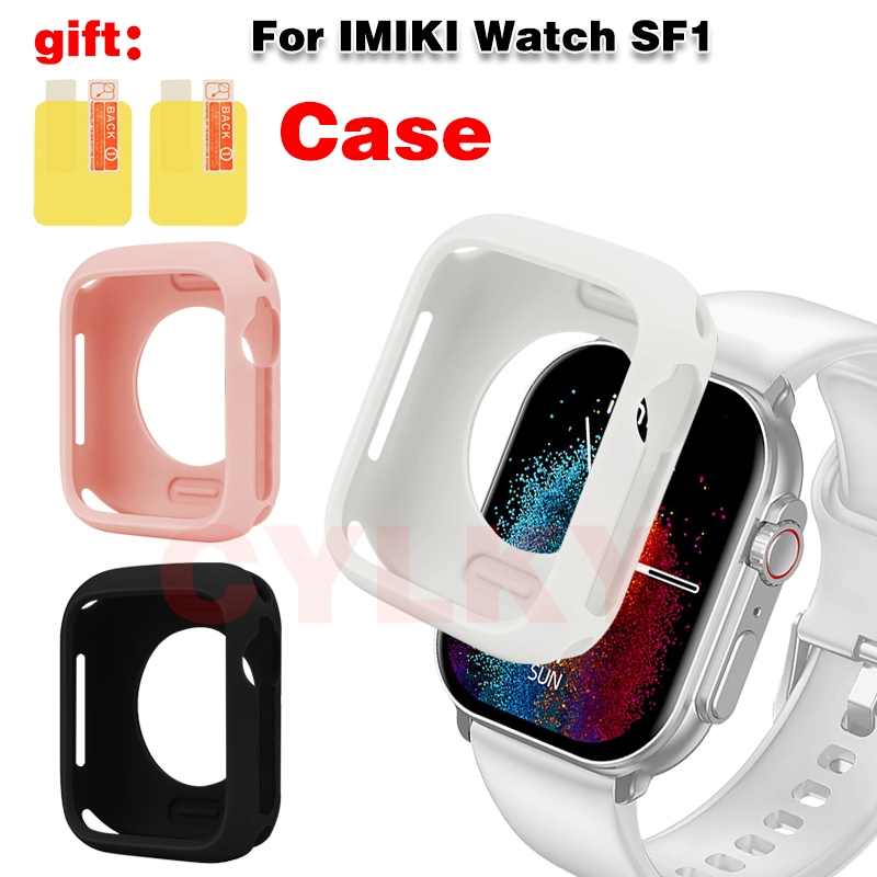 สําหรับ IMIKI Watch SF1 เคสป้องกันหน้าจอ ฟิล์มซิลิโคนอ่อนนุ่ม