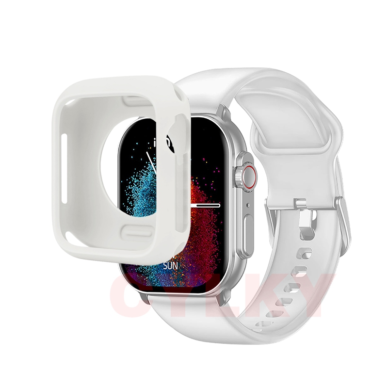 สําหรับ IMIKI Watch SF1 เคสป้องกันหน้าจอ ฟิล์มซิลิโคนอ่อนนุ่ม