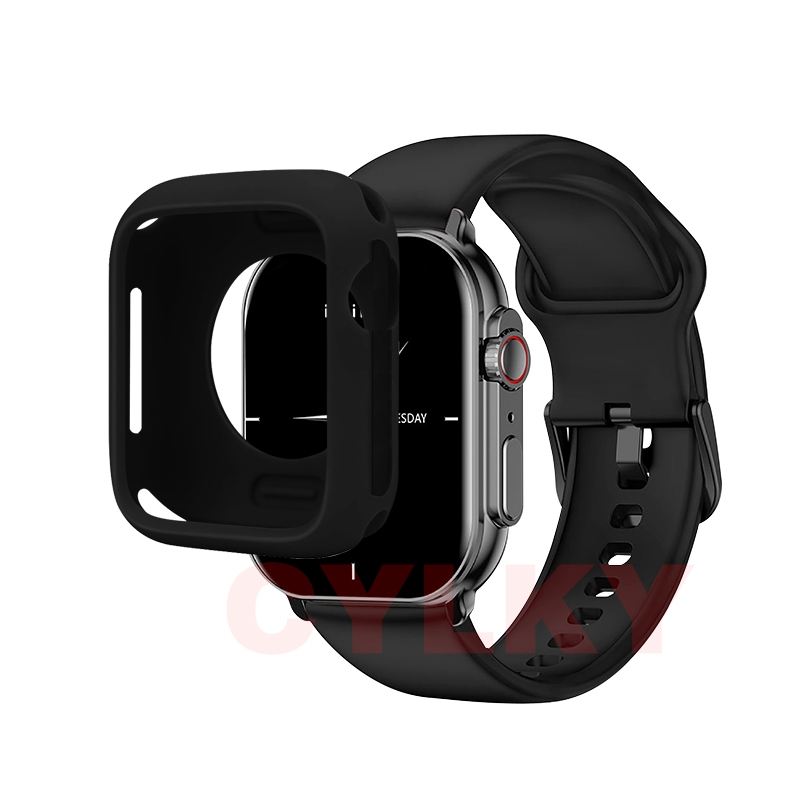 สําหรับ IMIKI Watch SF1 เคสป้องกันหน้าจอ ฟิล์มซิลิโคนอ่อนนุ่ม