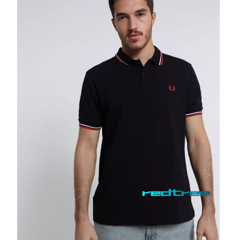 เสื้อโปโล Fred perry Polo Shirt เสื้อโปโลชาย แท้100%
