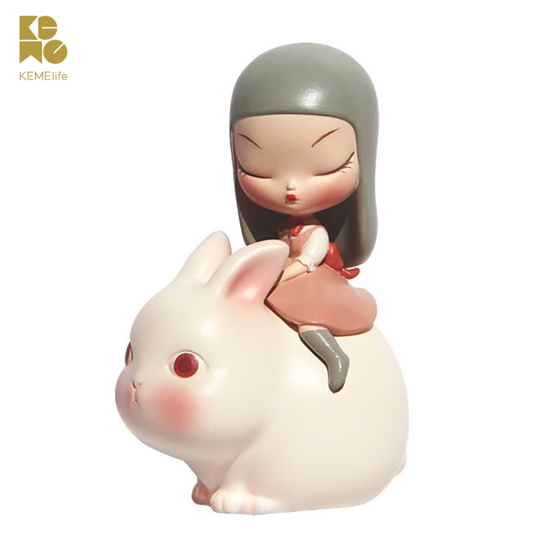 KEMElife ตุ๊กตาฟิกเกอร์ รูปกระต่าย Dream of Fairy Tales Moonlight สําหรับตกแต่งบ้าน