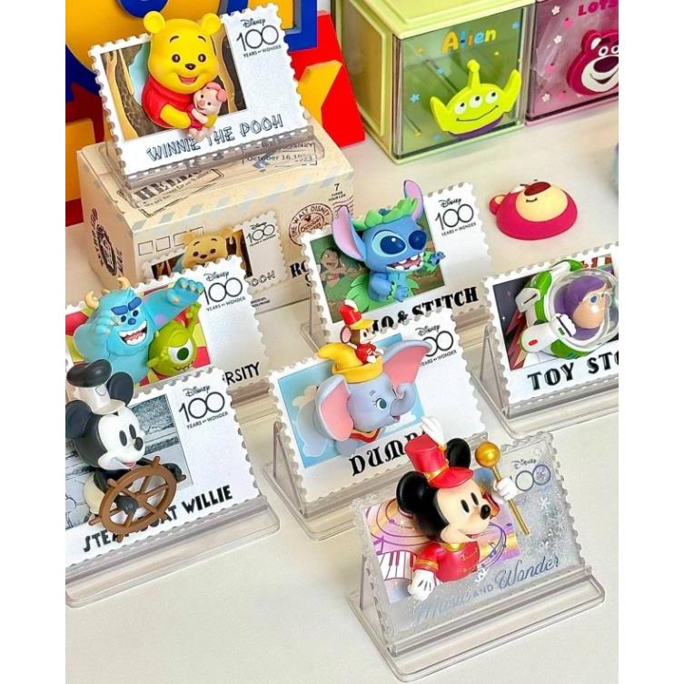 กล่องสุ่ม ตุ๊กตาดิสนีย์ Winnie the Pooh Buzz Lightyear Stitch 100 ปี