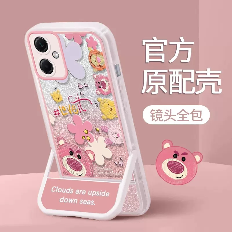 เคสโทรศัพท์มือถือ ลายการ์ตูนดิสนีย์น่ารัก พร้อมขาตั้ง สําหรับ Redmi NOTE 10 4G Redmi NOTE11 4G 11S NOTE11T 5G NOTE10 5G 11PRO 11TPRO 11TPRO NOTE12 12PRO 12TURBO NOTE13 13PROPLU