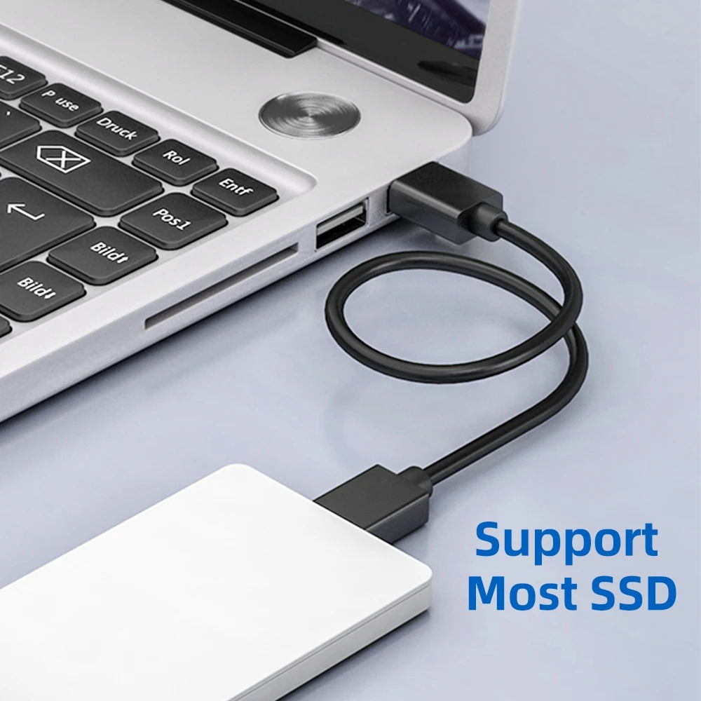 สายชาร์จ USB 3.0 ตัวผู้ A เป็น Micro B สําหรับฮาร์ดดิสก์ภายนอก HDD Samsung S5 Note3