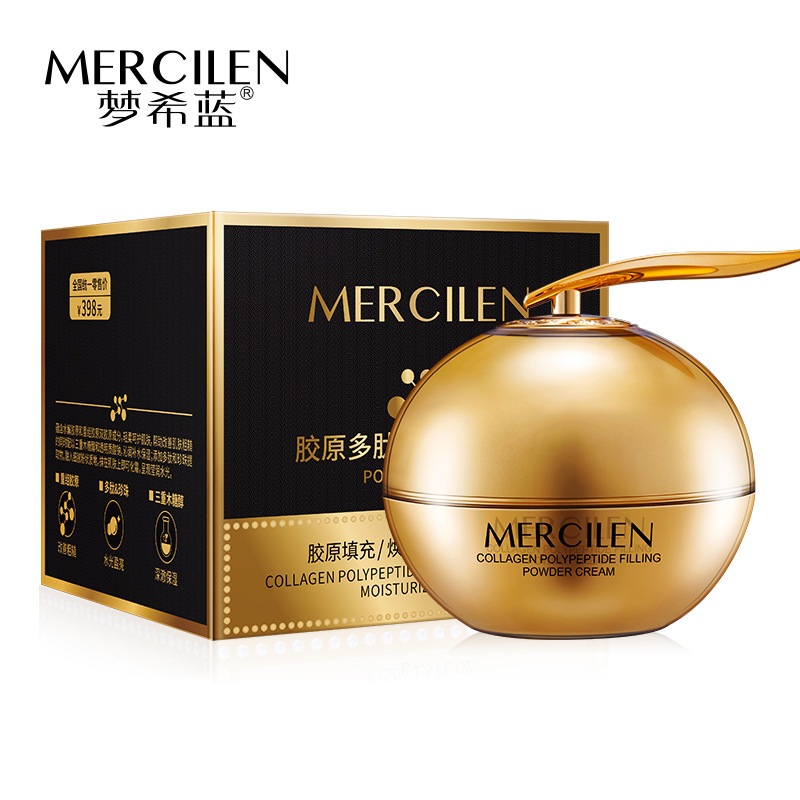 [MERCILEN Mercilen] MERCILEN คอลลาเจนเปปไทด์ ไมโครแคปซูล ชนิดผง 35 กรัม ครีมสัมผัสเดียว ฟื้นฟูริ้วรอ