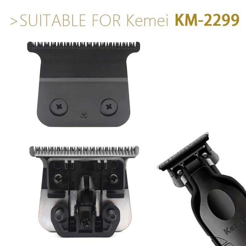 ใบมีดตัดผม แบบเปลี่ยน สําหรับปัตตาเลี่ยน Kemei KM-2299
